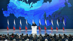 پوتین در سخنرانی سالانه خود آمریکا را تهدید موشکی کرد