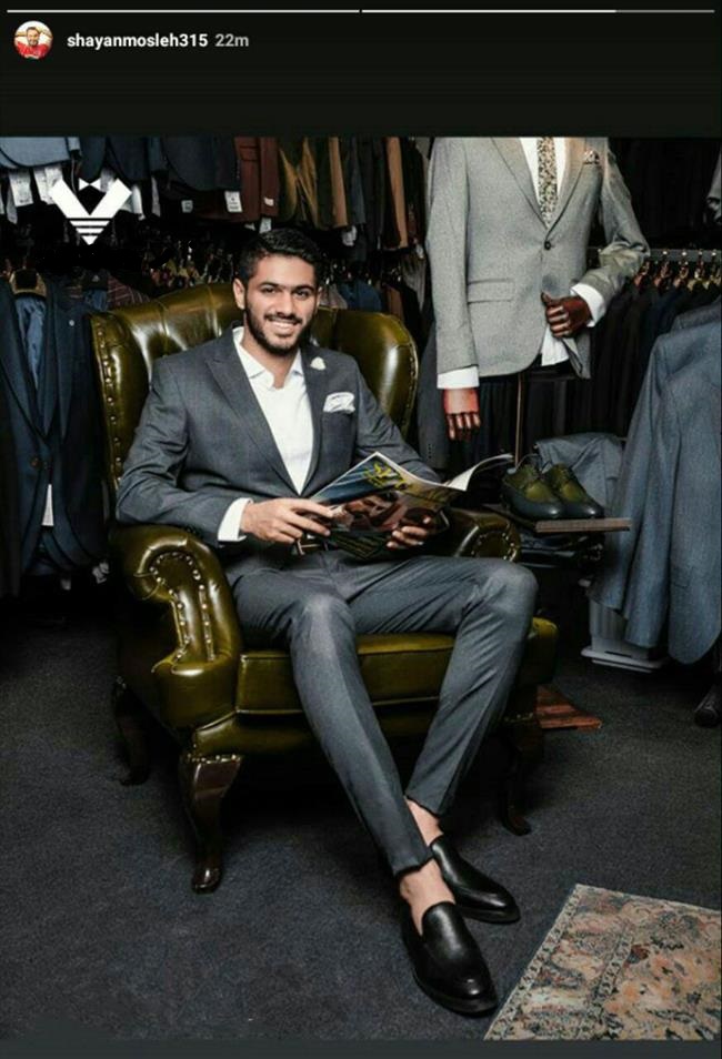ستاره پرسپولیس مدل شد ستاره پرسپولیس مدل شد