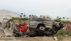 سانحه رانندگی در میانمار ۲۷ کشته و مجروح برجا گذاشت