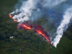 تشدید فوران‌های آتشفشان کیلاویا در جزیره هاوایی