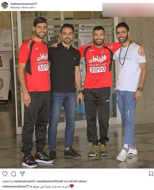 دلتنگی‌های ستاره جنجالی پرسپولیس + عکس