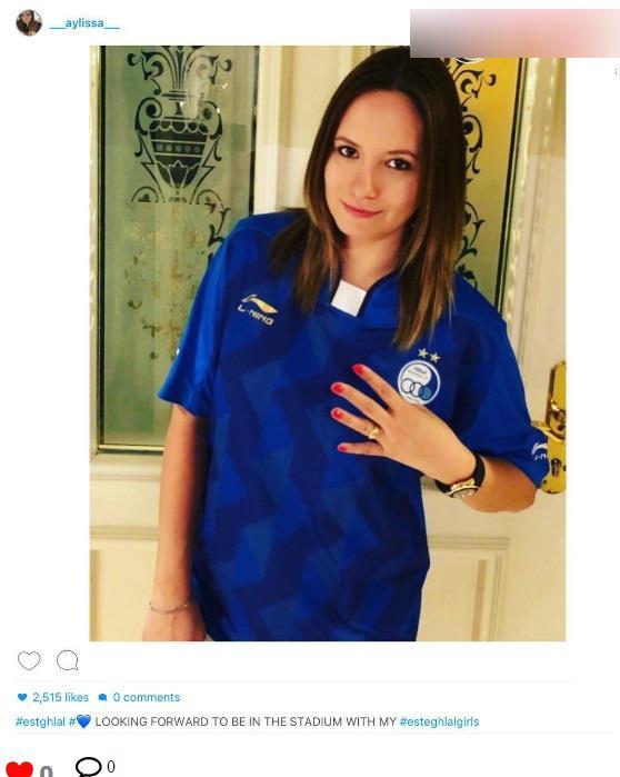 آرزوی دختر شفر برای دختران استقلالی + عکس