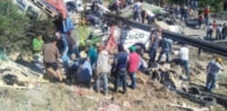 ۱۰ کشته در پی تصادف جاده‌ای در مکزیک