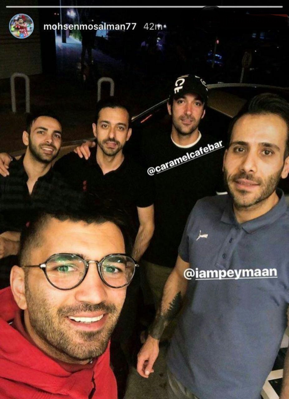 محسن مسلمان در اصفهان + عکس