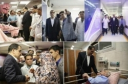 بازدید شبانه وزیر بهداشت از 3 بیمارستان تهران