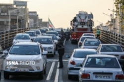 ترافیک نیمه سنگین بزرگراه‌های تهران در صبح چهارشنبه