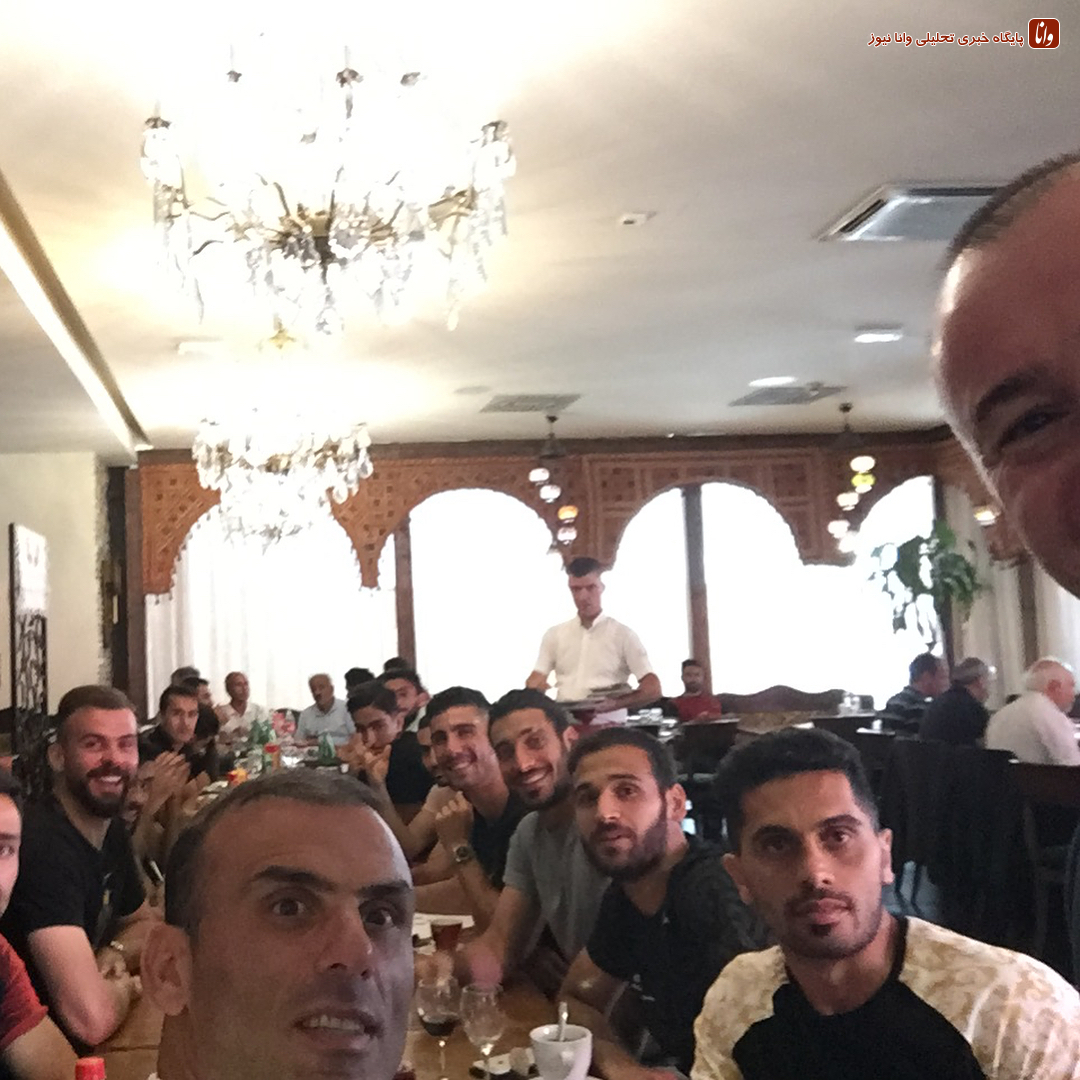 حضور چوک در اردوی پرسپولیس/ دیدار با گرشاسبی +تصاویر