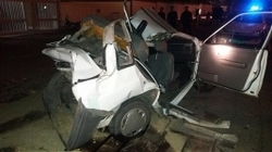 فوت و مصدومیت 6 نفر بر اثر تصادف دو دستگاه خودروی سواری