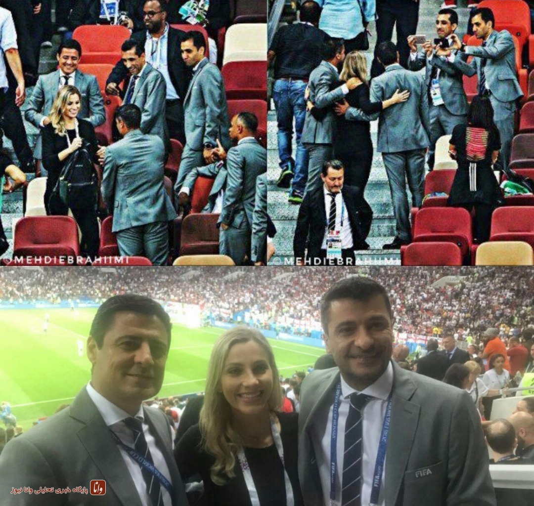 زنی که درکنار فغانی است، کیست؟