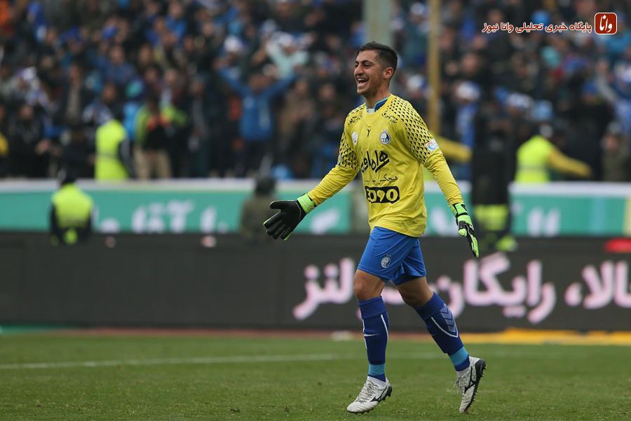 روزی که حسینی گلر استقلال بود +عکس