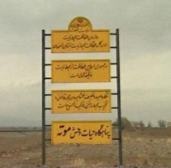 آهوهای موته اصفهان در حال فرار  دست اندازی به منطقه حفاظت شده