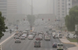 گرد و غبار امارات را مختل کرد