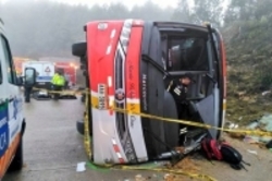 تصادف مرگبار اتوبوس در جنوب اکوادور