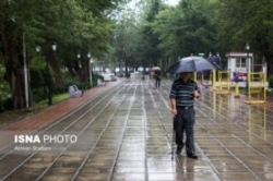 بارش پراکنده باران در پنج استان کشور
