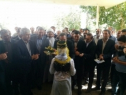 افتتاح یک مدرسه با حضور وزیر آموزش و پرورش در ایوانکی سمنان