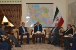 دیدار عضو شورای مرکزی مجلس اعلای انقلاب عراق با سفیر تهران در بغداد