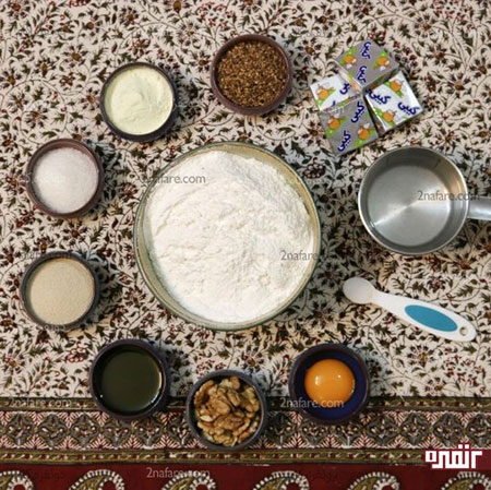 طرز تهیه نان کندو عسل طرز تهیه نان کندو عسل