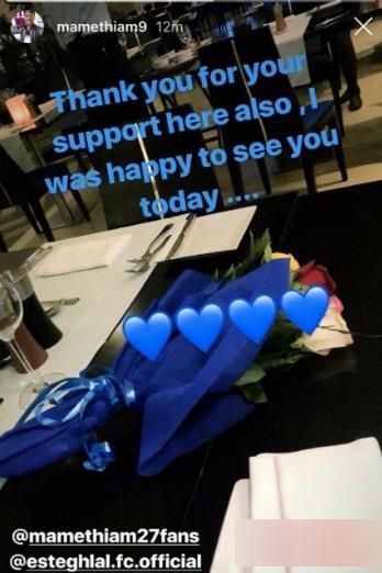 پیام جدید تیام برای باشگاه استقلال + عکس پیام جدید تیام برای باشگاه استقلال + عکس