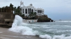 طوفان "ویلا" در سواحل مکزیک خسارت به‌جا گذاشت
