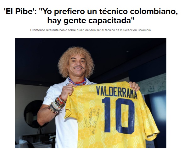 مخالفت اسطوره فوتبال با حضور کی روش در کلمبیا