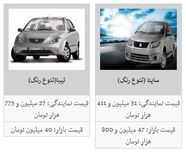 افزایش جزیی قیمت خودرو+جدول افزایش جزیی قیمت خودرو+جدول