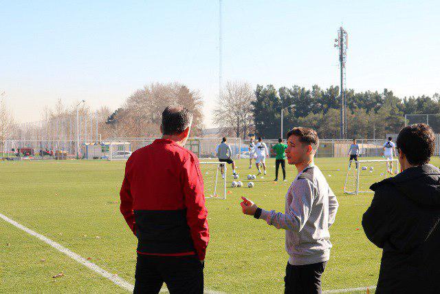 برگزاری تمرین تیم ملی فوتبال ایران با حضور کیروش برگزاری تمرین تیم ملی فوتبال ایران با حضور کیروش