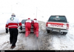 رهاسازی ٢٠١ خودروی درگیر برف و کولاک