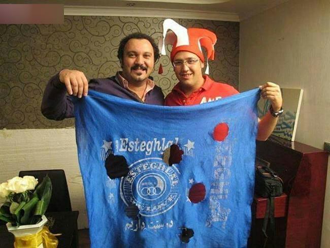 بازیگر مشهور پرسپولیسی فضای مجازی را منفجر کرد + عکس بازیگر مشهور پرسپولیسی فضای مجازی را منفجر کرد + عکس