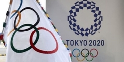 پرچم المپیک و پارالمپیک بعد از 3 سال سفر به توکیو رسید + عکس