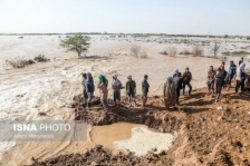 تخلیه روستاهای خوزستان که در مسیر سیلاب هستند