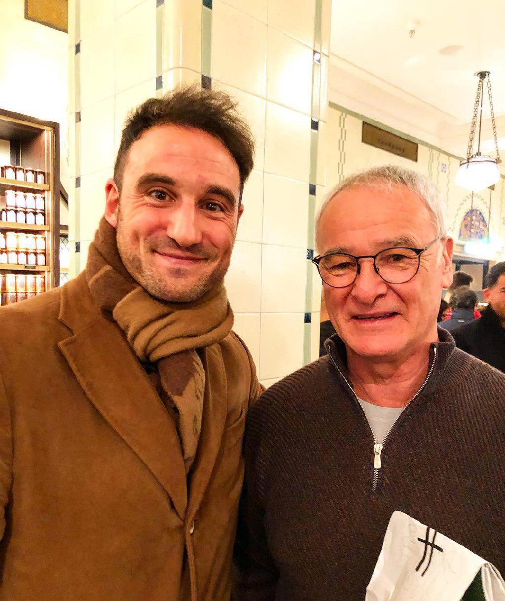 خالق عجیبترین دربی پایتخت در کنار رانیری + عکس خالق عجیبترین دربی پایتخت در کنار رانیری + عکس