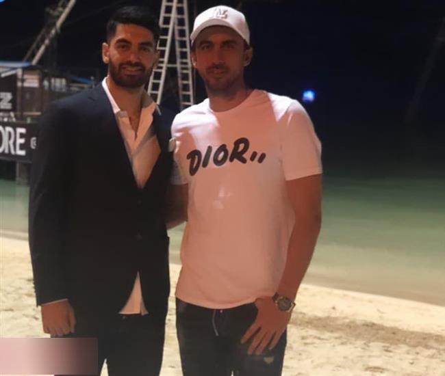  تصویر منتشر شده محل سفر مهدی رحمتی و علی کریمی را مشخص کرد! + عکس