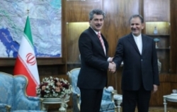 طرح 2 موضوع مهم در دیدار جهانگیری با سفیر جدید ترکیه در تهران