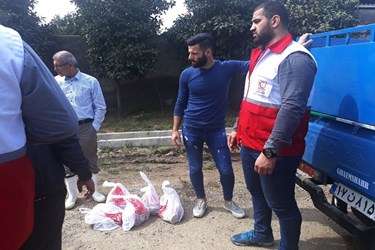 حضور ورزشکاران مازندرانی برای کمک به سیل&zwnj;زدگان