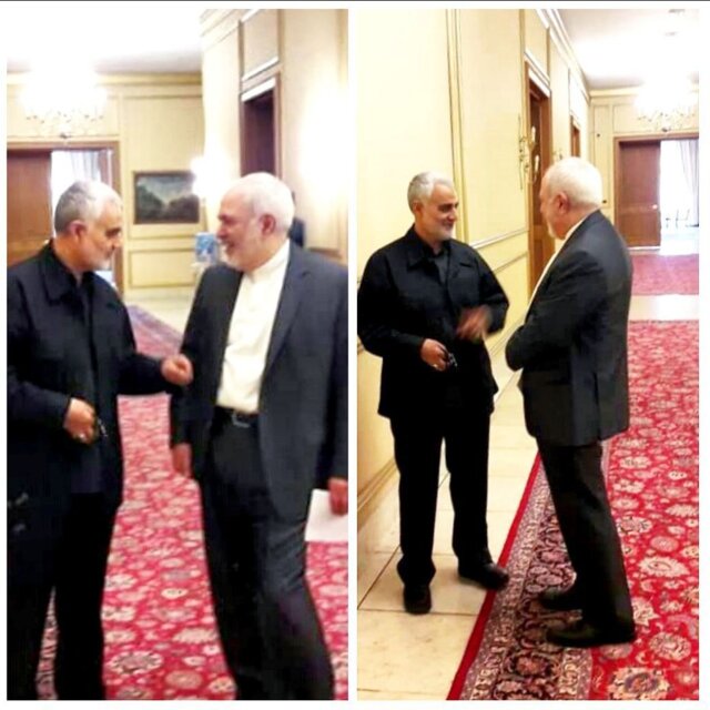 نامگذاری محل دیدارهای ظریف و سلیمانی به نام شهید حاج قاسم سلیمانی نامگذاری محل دیدارهای ظریف و سلیمانی به نام شهید حاج قاسم سلیمانی