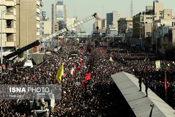 گزارش عملکرد شهرداری تهران در مراسم تشییع پیکر سردار سلیمانی