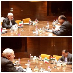 دیدار مشاور امنیت ملی هند با ظریف