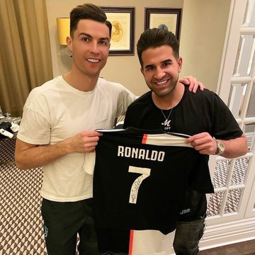 رونالدو از مدل موی جدید خود رونمایی کرد+عکس