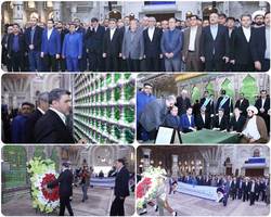 مدیران و کارکنان بانک صادرات ایران با آرمانهای امام خمینی(ره) تجدید میثاق کردند