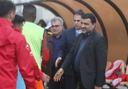 حضور محمدی و آذری در تمرین نیمه‌تمام فولاد خوزستان + تصاویر