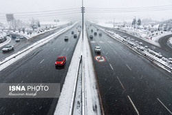 تداوم بارش برف و باران در برخی مناطق کشور  آسمان تهران برفی می‌شود