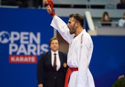 کاراته وان اتریش| عسگری در سالزبورگ هم دست از صید مدال طلا نکشید  تداوم درخشش مرد المپیکی کاراته ایران