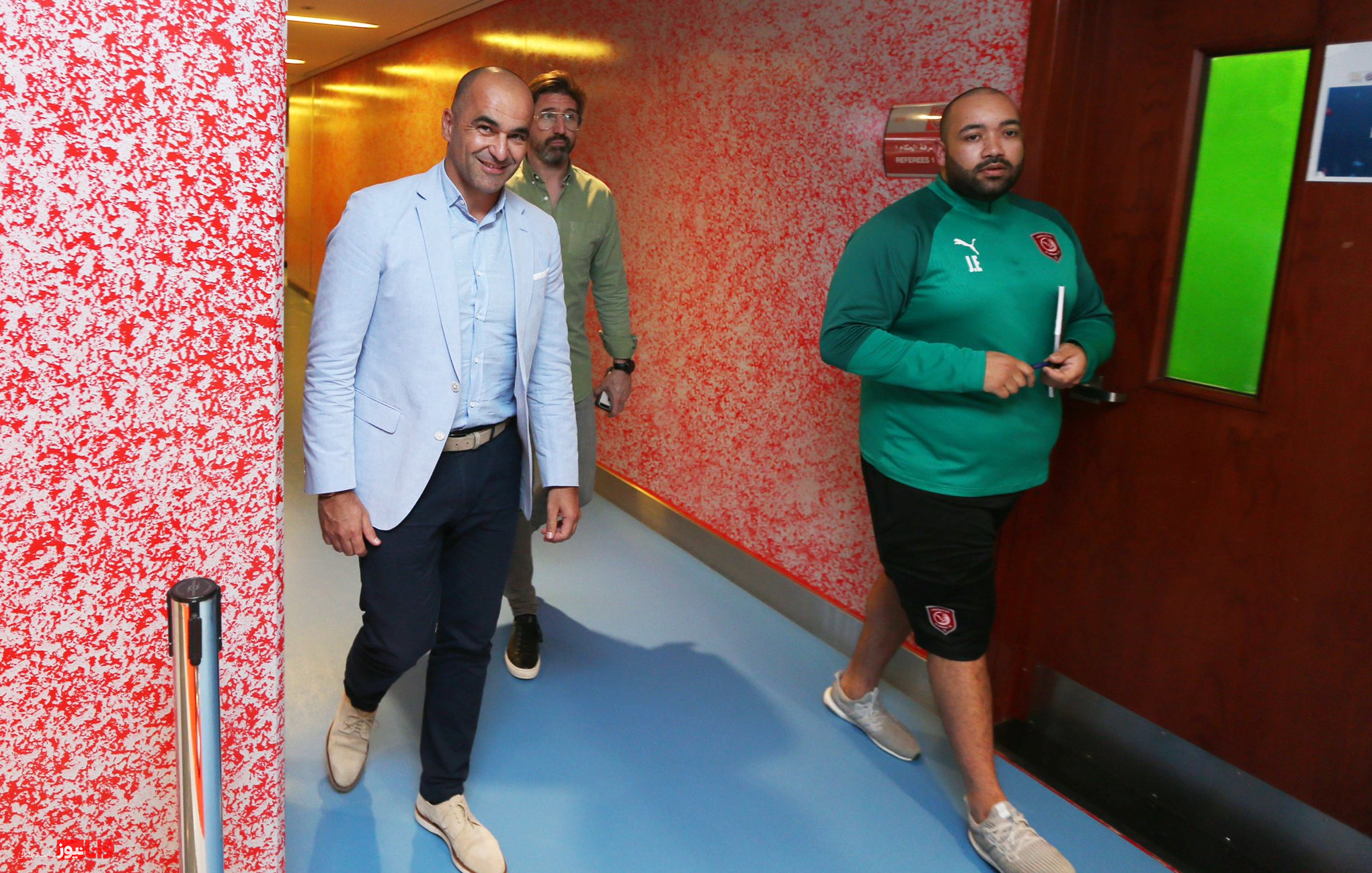 سرمربی بلژیک از امکانات باشگاه رقیب پرسپولیس بازدید کرد+تصاویر