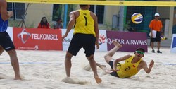 نایینی: برای قهرمانی در والیبال ساحلی آسیا برنامه ریزی کرده‌ایم