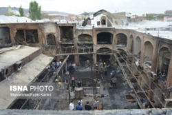 روایتی از جزئیات آتش‌سوزی در بازار تبریز