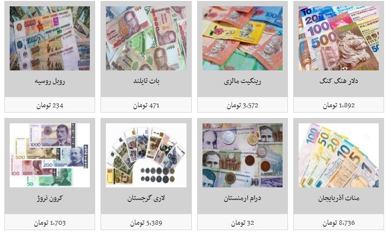 نرخ تمامی ارز‌ها در پایان هفته کاری/ یورو در کانال ۱۶ هزار و ۸۵۰ تومان ماند