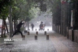 بارش شدید باران در چهار استان