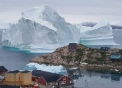 سرعت بالای ذوب شدن توده‌های یخ در گرینلند