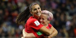 جام جهانی فوتبال زنان؛ واکنش بازیکن آمریکا به برتری ۱۳ بر صفر مقابل تایلند