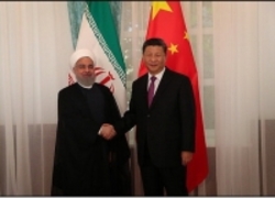 تصویری از دیدار مهم روحانی و رئیس‌جمهور چین